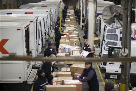 FedEx Forecasts Record Volume This Holid