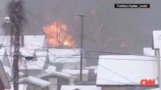 1 home destroyed West Virginia train derailment