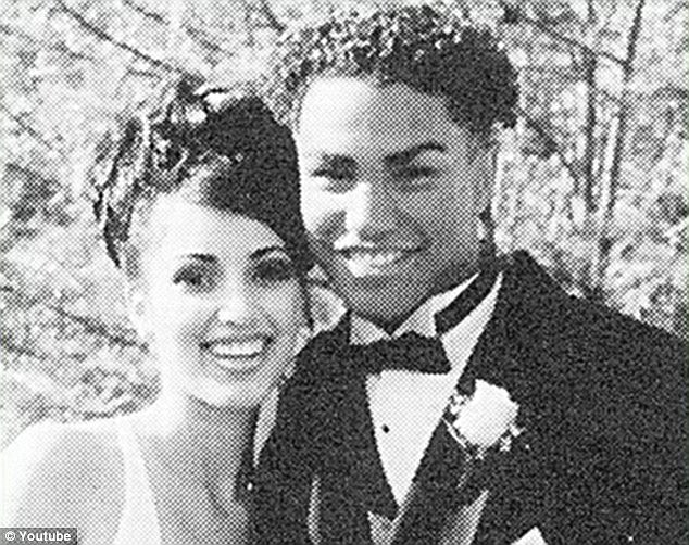 First love Kim Kardashian's reportedly enjoyed her first romance with then-boyfriend TJ Jackson the two are seen as teenagers