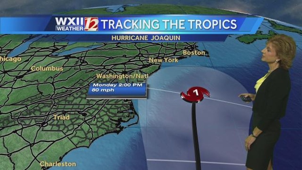 Hurricane Joaquin forecast track 5