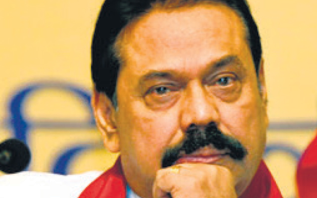 Former President Mahinda Rajapaksa