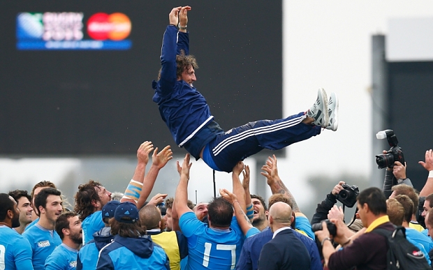 Mauro Bergamasco- Italy 32 Romania 22 Rugby World Cup match report