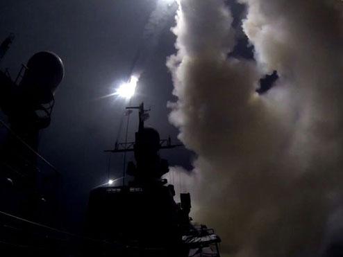 Four Russian Cruise Missiles Miss Targets In Syria