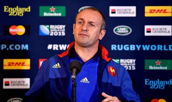 France's head coach Philippe Saint Andre