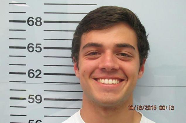 Christian Guy is one of five fraternity members charged in an Oct. 6 assault that left a fellow University of Mississippi student injured. Guy is charged with larceny