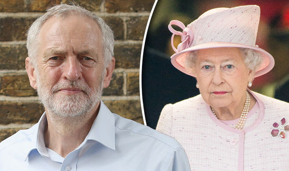 Jeremy Corbyn has snubbed the Queen