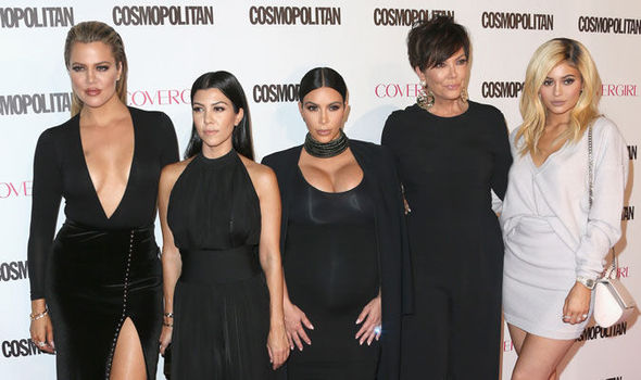 Khloé Kourtney Kim Kris and Kylie at Cosmo