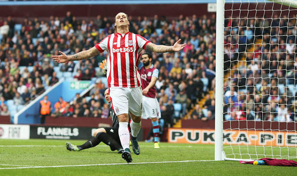 Marko Arnautovic scored the winner for Stoke