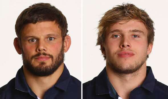 Ross Ford and Jonny Gray