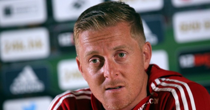 Gary Monk Swansea boss unhappy with recent speculation