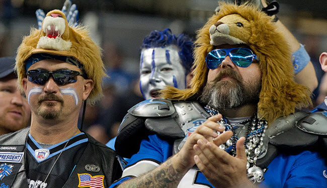 Detroit Lions fans