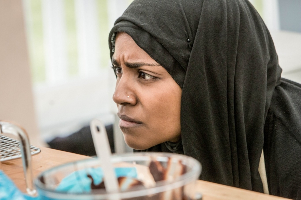 Great British Bake Off 2015 Nadiya can't help pulling her amazing facial expressions