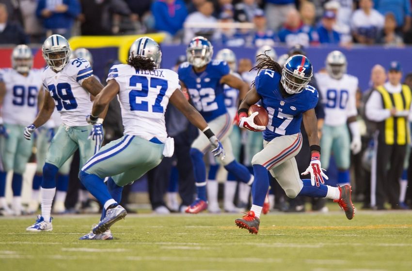 Giants Dwayne Harris runs 100 yards for kick return touchdown