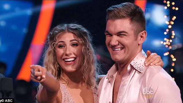 Healed Alek Skarlatos appeared unscathed on Dancing With The Stars despite Emma Slater'breaking his nose just hours earlier