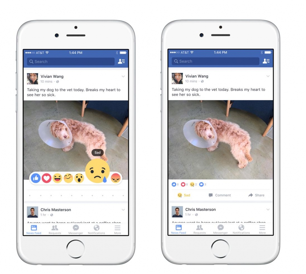 Facebook to add emotional reaction buttons as alternatives to 'like'