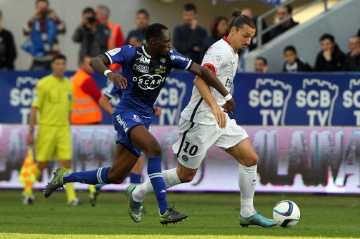 Ibrahimovic double leads PSG past Bastia