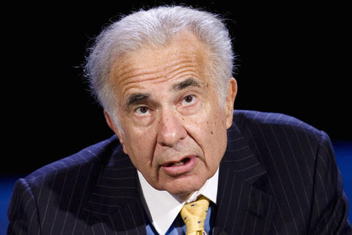 Carl Icahn speaks in New York