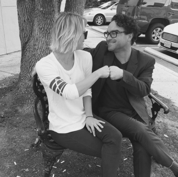 Kaley Cuoco and Johnny Galecki deny rumours they are dating
15 October