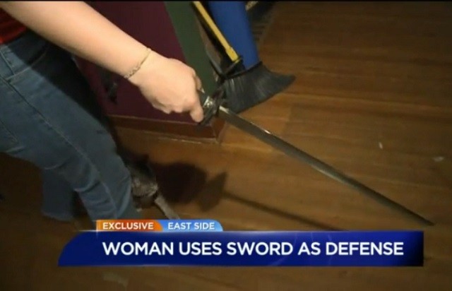 Karen Dolley: Indianapolis Woman Stops Intruder Using Medieval Combat Training