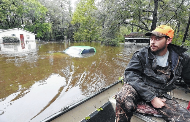 South Carolina hit by 2-ft. of rain in some areas