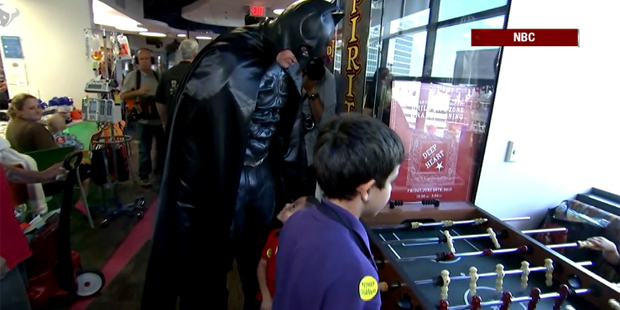 Watch: NFL's JJ Watt Surprises Sick Kids As Batman