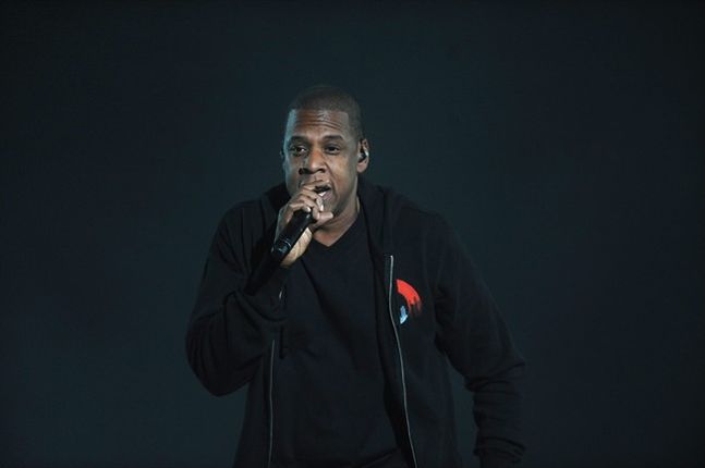 Jay Z performs at the 3rd Global Citizen Festival at Central Park in New York. The rapper appeared in a Los Angeles federal court on Tuesday Oct. 13 2015 for the start of