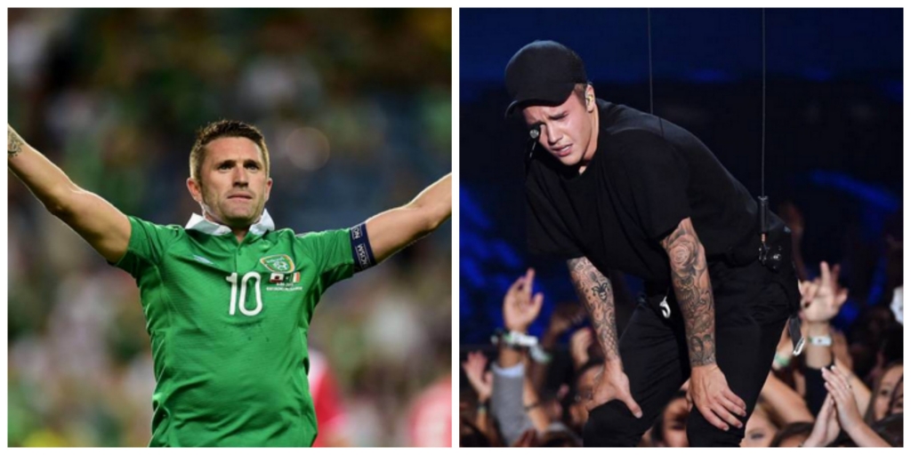 Watch Republic of Ireland celebrate Germany win with dose of Bieber fever