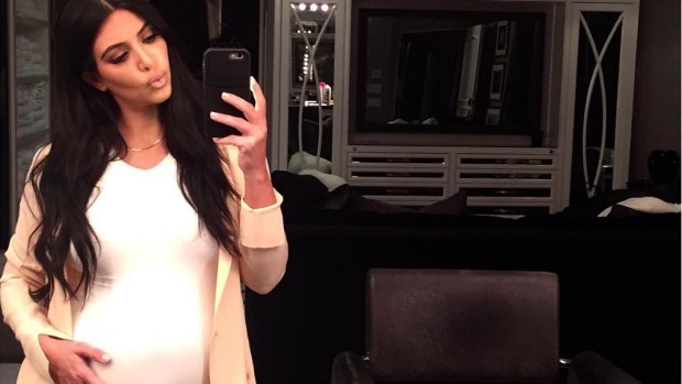 Kim Kardashian West has spoken out about the downsides of growing a baby
