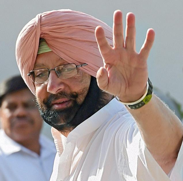 Senior Congress leader Amarinder Singh