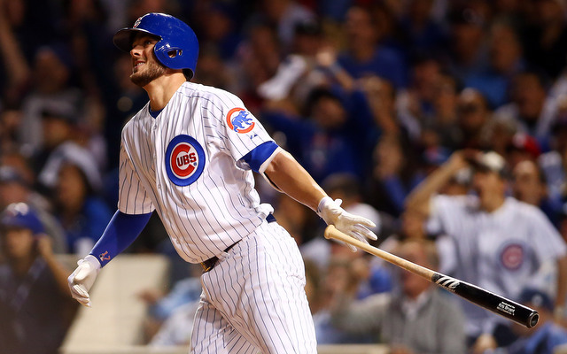 Kris Bryant hit one of 20 home runs on Monday