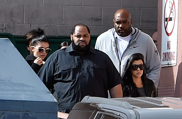 Kylie Jenner Kourtney Kardashian and Kim Kardashian visited Lamar Odom at Sunrise Hospital & Medical Center on October 15