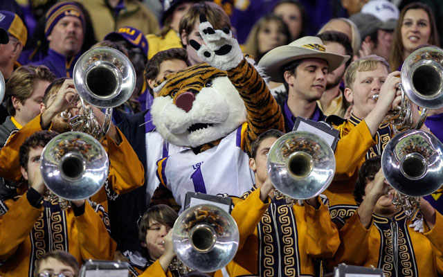 LSU's band is doing a nice deed for South Carolina this week