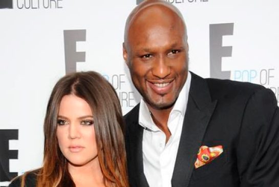 Khloe Kardashian Odom and Lamar Odom from the show Keeping Up With The Kardashians attend an E! Network upfront event at Gotham Hall in New York. A family representative says Lamar Odom has left a Las Vegas hospital and