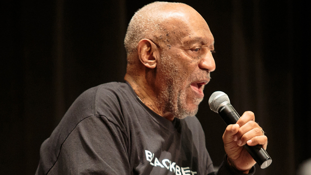 Bill Cosby speaks to students at Selma High School as part of the Black Belt Community Foundation's March for Education