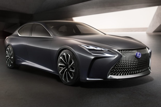 Lexus has previewed a future hydrogen fuel cell vehicle with its new LF-FC concept at the 2015 Tokyo motor show