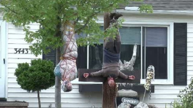 Ohio Mom Wants Controversial Halloween Display Taken Down