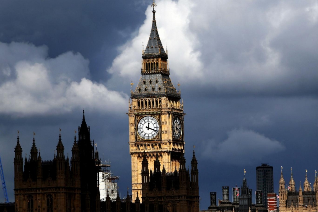 The Great Clock also known as Big Ben at the Houses of Parliament