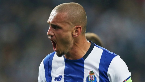 Porto's Maicon scored the winner seven minutes after the break