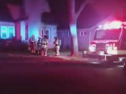 Two people died and another person was hospitalized after a fire at a South St. Paul home Tuesday night