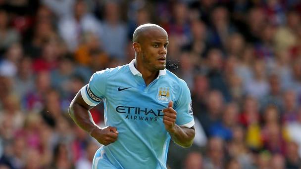 Manchester City's Vincent Kompany has not played since mid September due to a calf injury