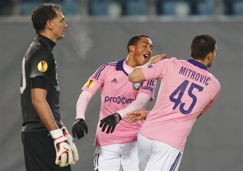 Teammates at Anderlecht but could Youri Tielemans follow Aleksandar Mitrovic to the Premier League