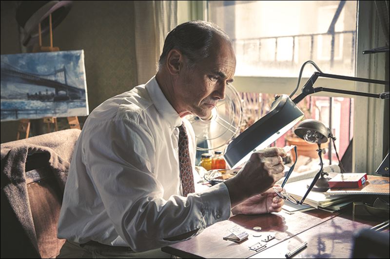 Mark Rylance left as a Soviet spy in ‘Bridge of Spies