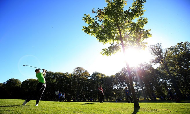 Matthew Fitzpatrick leads the pack