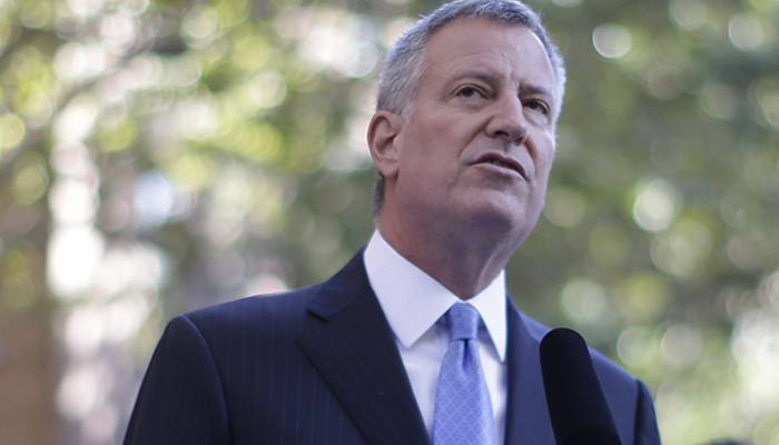 Mayor Bill de Blasio