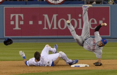 Chase Utley Fractured Ruben Tejada's Leg on This Dirty Slide at Second Base