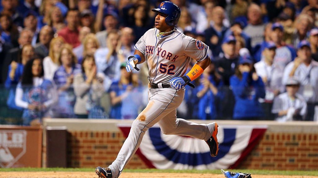 Mets' Cespedes pulled from Game 4