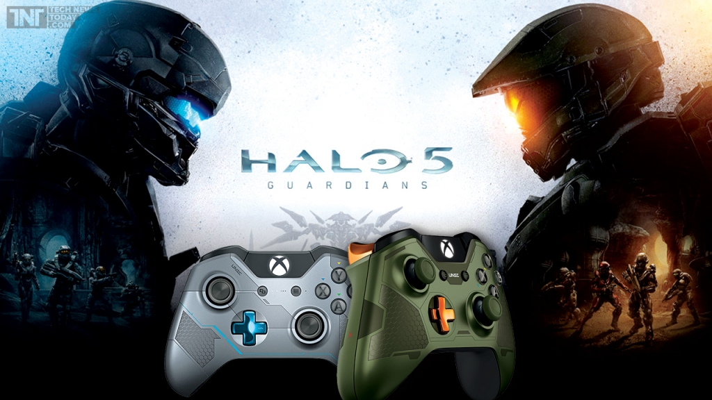 Microsoft Corporation Unveils Halo 5 Guardians Limited Edition Controllers For Xbox One