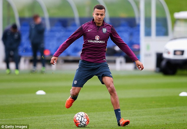 Midfielder Dele Alli is preparing himself for the'surreal prospect of making his England debut at Wembley