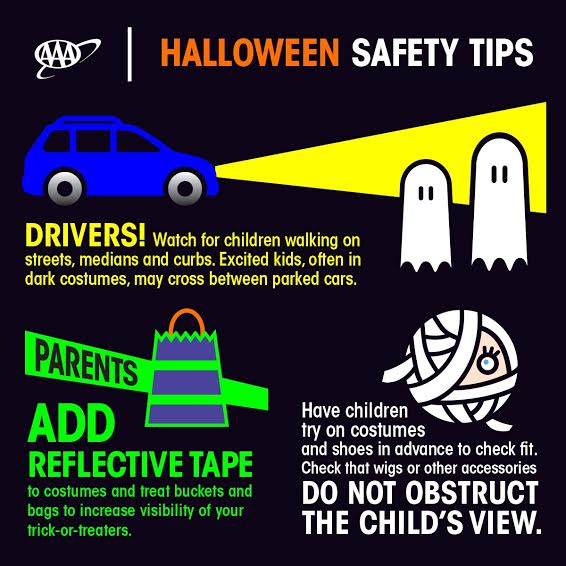 Staying safe on Halloween night