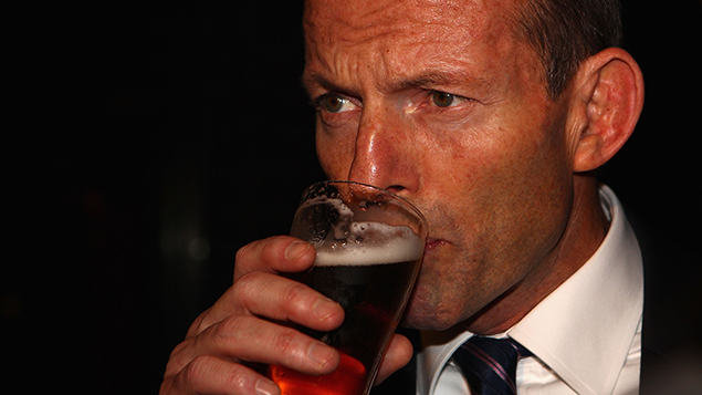 Ministerial table broken at Abbott's post-ousting party